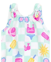 Barbie Baby Girls Sleeveless Bubble Romper