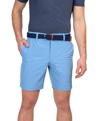 Tailorbyrd Men's Tonal Melange Performance Shorts