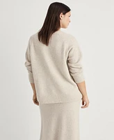 Mango Women's Round-Neck Knitted Sweater