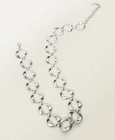 Mango Women's Metal Hoop Belt