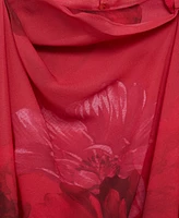 Mango Women's Scarf Floral Blouse