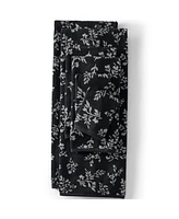 Lands' End Cotton Jacquard 2-Piece Washcloth Set
