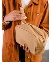 Able Daughter Dopp Kit Bag, Tan Canvas