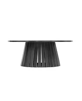 Manhattan Comfort 35.4" Wood Layla Modern Coffee Table