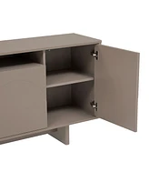 Manhattan Comfort 29.9" Wood Ella Modern 9-Shelf Sideboard