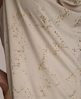 Donna Karan New York Women's Embellished Cowlneck Sleeveless Blouse
