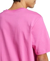 adidas Men's Lounge Pastel Embroidery Graphic T-Shirt