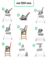 Ingenuity Baby Proper Positioner Create Up Multi-Mode Folding High Chair