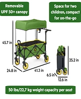 Bright Starts Baby John Deere Pop 'N Ride Stroller Wagon