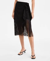 Bar Iii Women's Fringe Skirt, Exclusively at Macy's