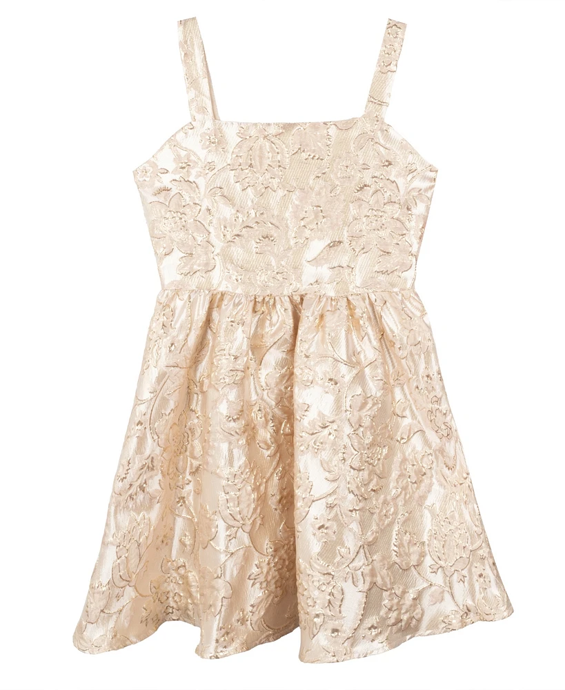 Rare Editions Big Girls Brocade Party Dress