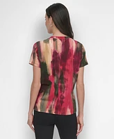Dkny Women's Abstract-Print T-Shirt