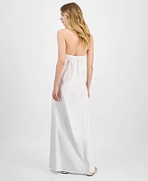 I.n.c. International Concepts Women's Braided-Neck Maxi Dress, Exclusively at Macy's