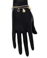 Unwritten Cubic Zirconia Sea Life Bolo Bracelet