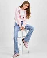 Hippie Rose Juniors Drop Shoulder Hoodie Just Polly Juniors Raglan T Shirt Madden Girl Juniors Cargo Bootcut Jeans