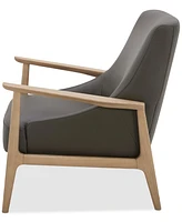Nierling Leather Accent Chair, Exclusively at Macy's