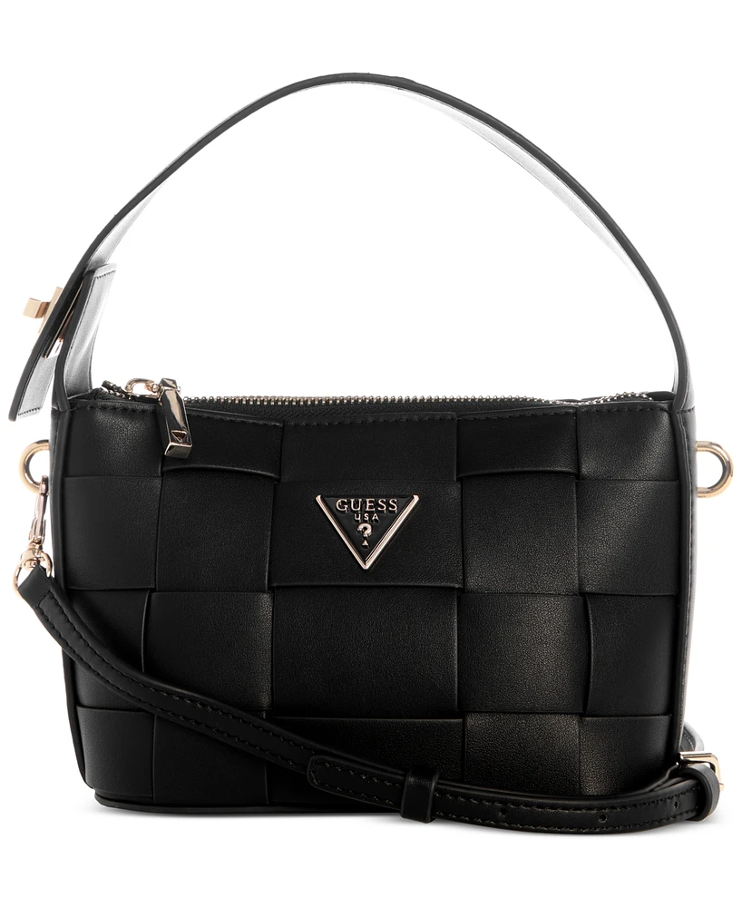 Guess Maylee Mini Woven Hobo Bag