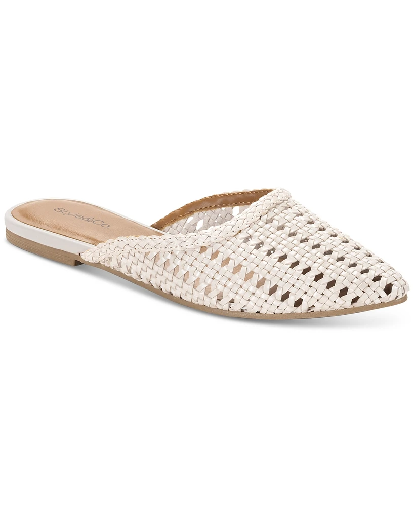 Style & Co Women's Novaa Woven Mules, Exclusively at Macy's