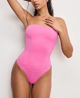 Good American Women's Corset Strapless Bodysuit