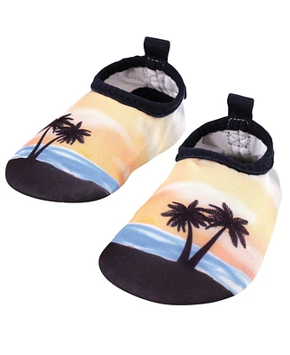 Hudson Baby Boys Water Shoes for Sports, Yoga, Beach and Outdoors, Sunset, 18-24M/6-7