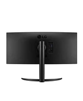 Lg 34WP75C-b 34" 21:9 UltraWide Qhd 160Hz Curved Va Lcd Hdr Monitor, Built-In Speakers
