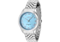 Invicta Women's Specialty Quartz 3 Hand Tiffany Blue Dial Watch