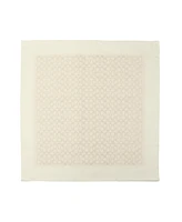 Coach Women's Textured Signature Print Silk Square Scarf