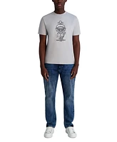 Karl Lagerfeld Paris Men's Shiny Armor Graphic T-Shirt