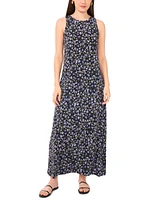 Vince Camuto Women's Ditsy-Print Sleeveless Maxi Dress
