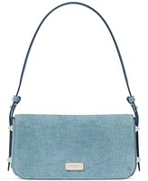kate spade new york Liv Denim Suede Shoulder Bag