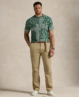 Polo Ralph Lauren Men's Big & Tall Bandanna-Print Jersey T-Shirt