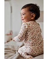 Carter's Baby Girls Cotton Floral Sleep & Play Pajamas