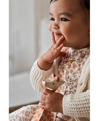 Carters Baby Girl Cotton Hooded Cardigan Cotton Floral Sleep Play Pajamas