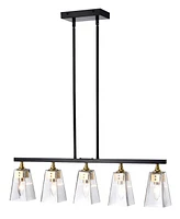 Home Accessories 34" Folia 5-Light Indoor Chandelier