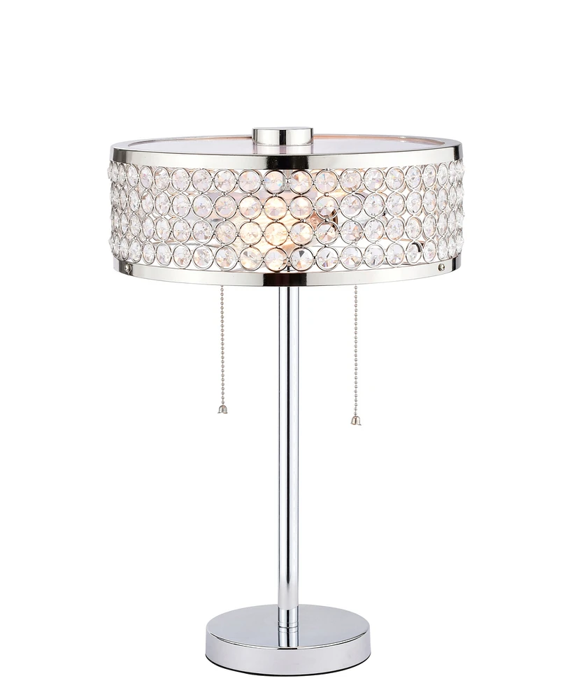 Home Accessories 12" Julianna 2-Light Indoor Table Lamp