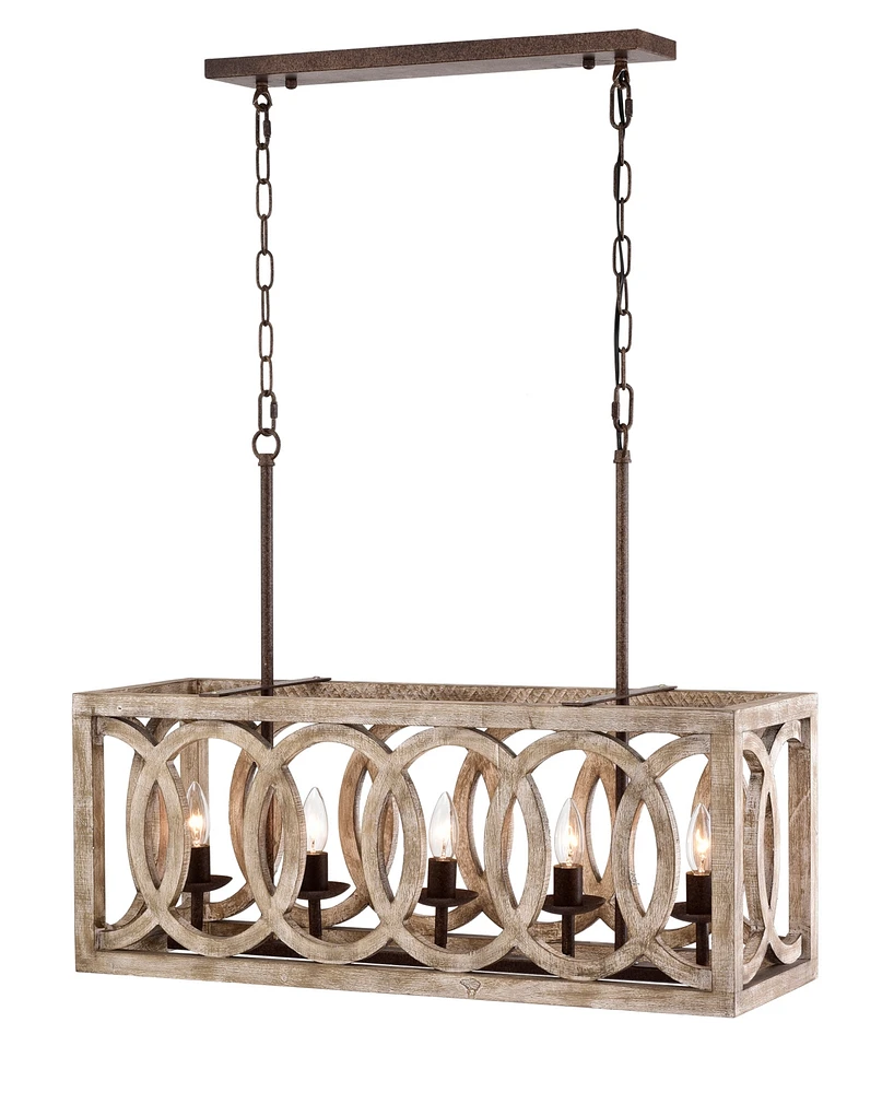 Home Accessories 30" Laurentina 5-Light Indoor Chandelier
