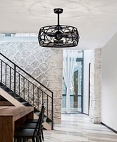 Home Accessories 26" Loredana 6-Light Indoor Ceiling Fan Chandelier