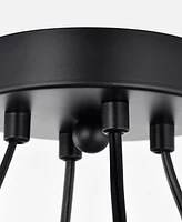 Home Accessories 18" Pomponia 4-Light Indoor Chandelier