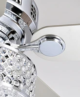 Home Accessories 52" Callen 3-Light Indoor Ceiling Fan Chandelier