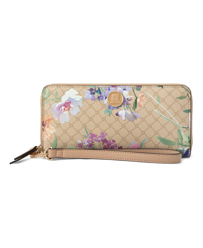 Nine West Harland Zip Around Wallet