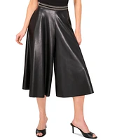 Vince Camuto Women's Faux-Leather Culottes