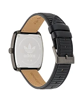 adidas Unisex Analog Leather Watch