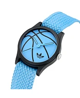 adidas Unisex Analog Blue Nylon Watch, 39mm
