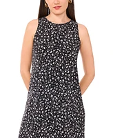 Vince Camuto Women's Ditsy-Print Sleeveless Maxi Dress