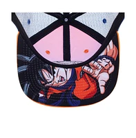 Dragon Ball Z Men's anime cartoon symbol Orange adjustable hat cap for Men