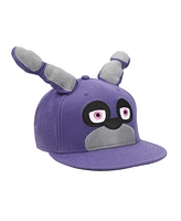 Five Nights at Freddy's Men's Bonnie Face Blue Snapback Hat