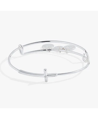Cross Inline Bangle Bracelet