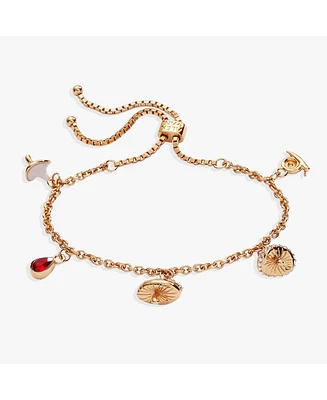 Mushroom Bolo Charm Bracelet