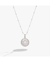 Divine Guides Brass Star Of David Pendant Necklace