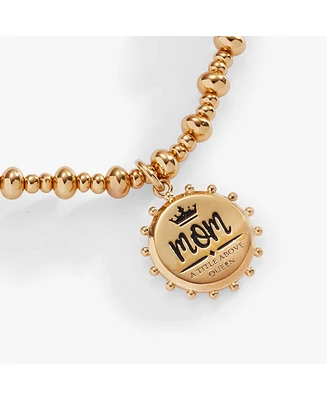 Mom A Title Above Queen Stretch Bracelet